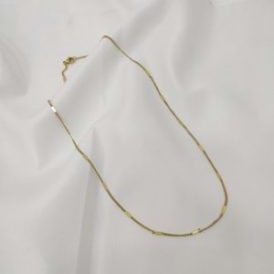 Çelik Gold Unisex Kolye