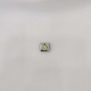 Çelik Silver Dilim Pasta Charm